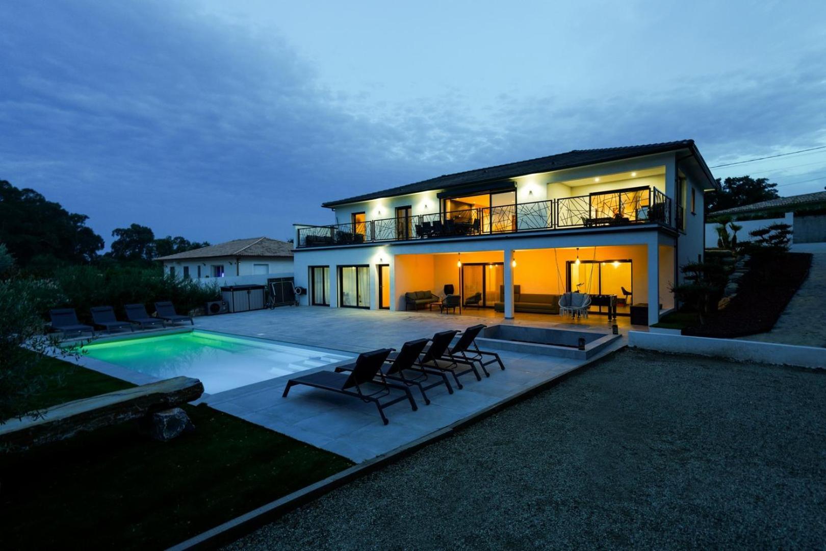 Tres Belle Villa A Ghisonaccia Avec Piscine Chauffee Dış mekan fotoğraf