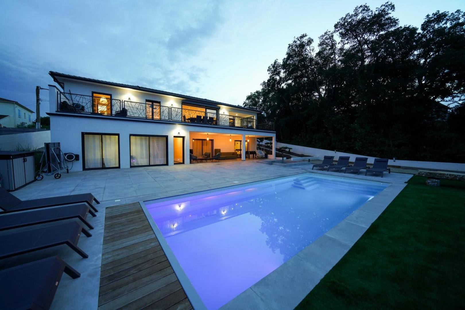Tres Belle Villa A Ghisonaccia Avec Piscine Chauffee Dış mekan fotoğraf